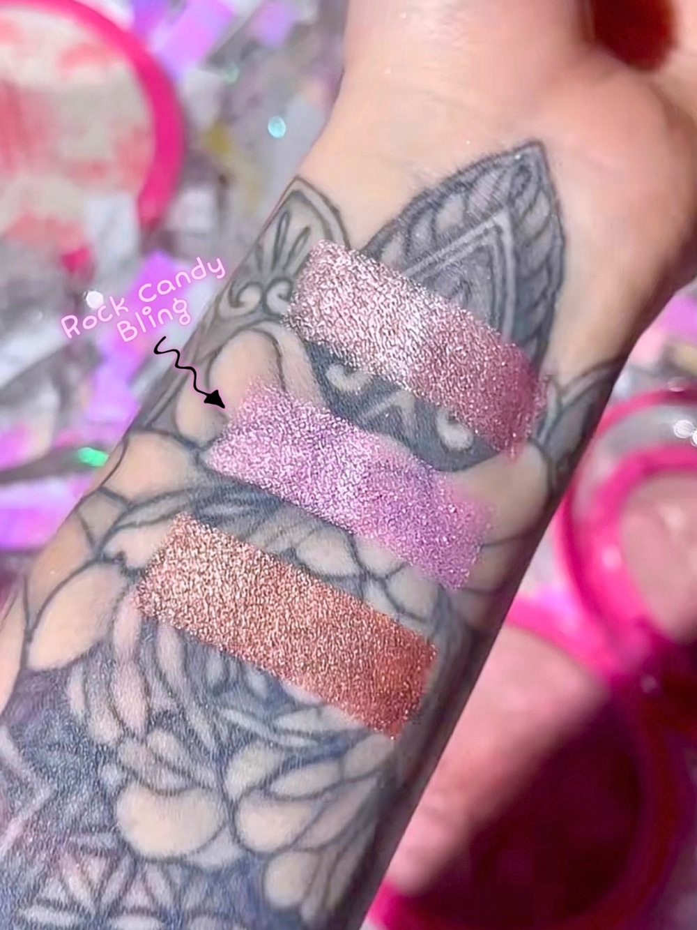 Jeffree Star | ‘Rock Candy Bling’ Skin Frost Highlighter | NiB cool baby pink - Picture 5 of 16